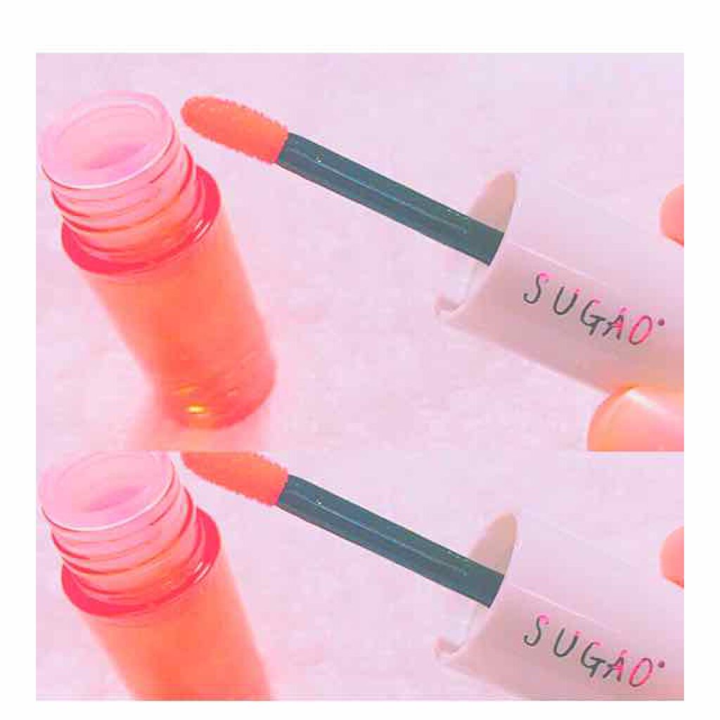 ジュレ感リップティント/SUGAO®/リップグロスを使ったクチコミ（1枚目）