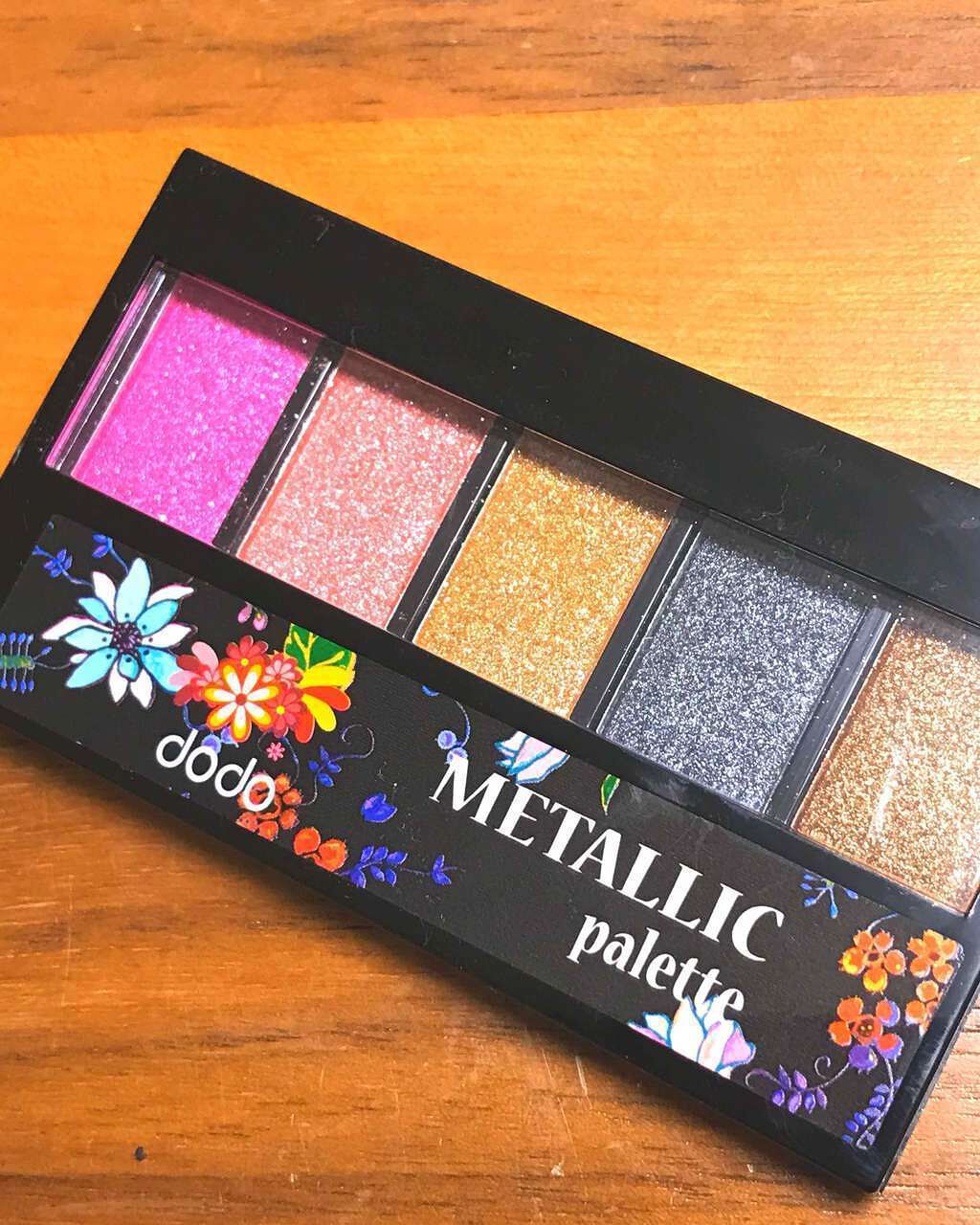 メタリックパレット/ドド/アイシャドウパレットを使ったクチコミ(1枚目)