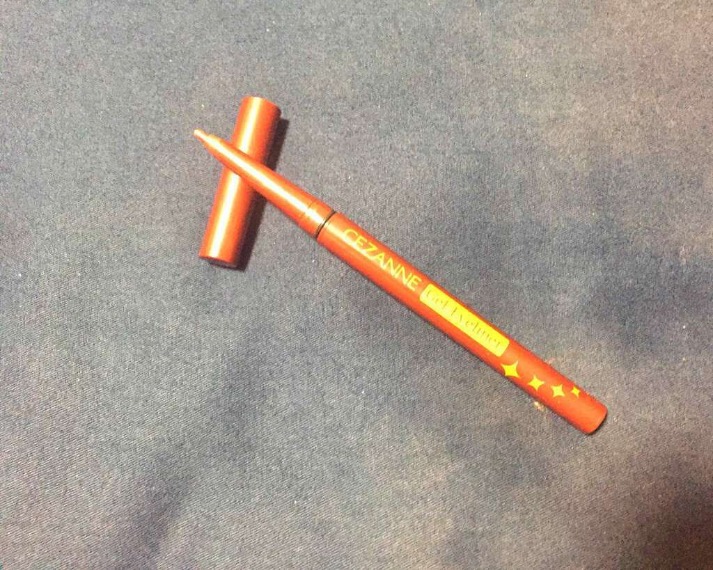 ジェルアイライナー/CEZANNE/ジェルアイライナーを使ったクチコミ（1枚目）