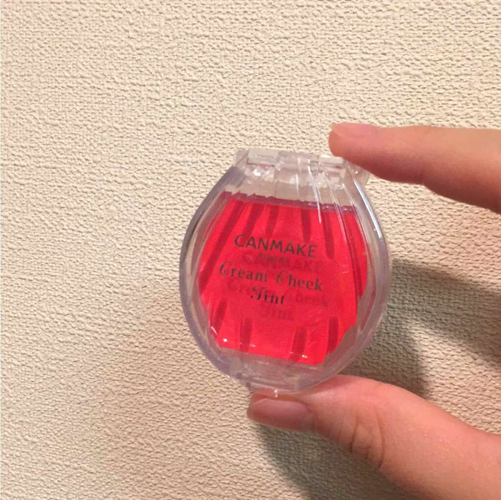 クリームチーク ティント/キャンメイク/ジェル・クリームチークを使ったクチコミ(1枚目)