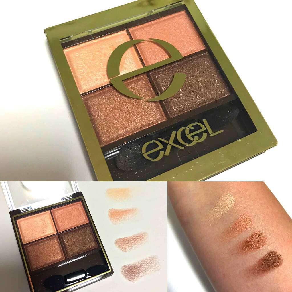 スキニーリッチシャドウ/excel/アイシャドウパレットを使ったクチコミ(1枚目)
