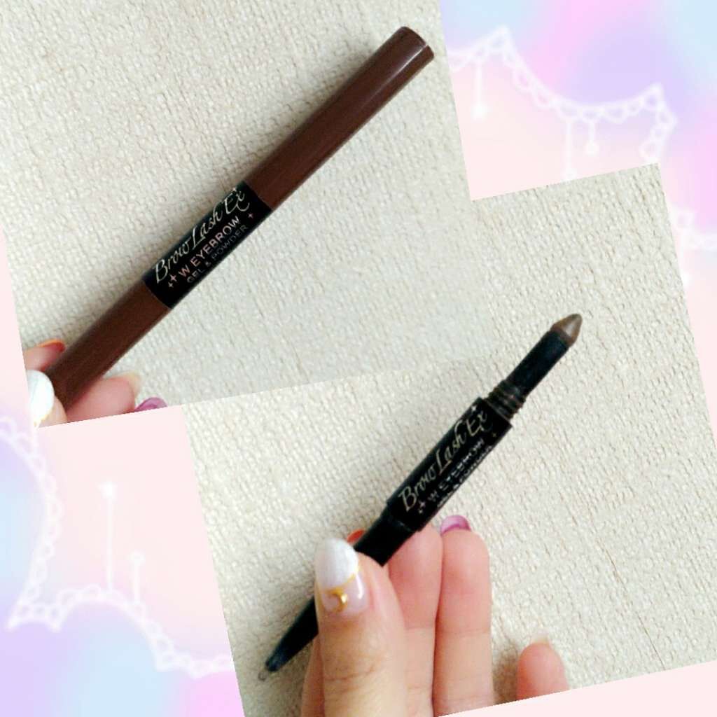 ブロウラッシュEX ウォーターストロング Wアイブロウ (ジェルペンシル&パウダー)/ブロウラッシュ/パウダーアイブロウを使ったクチコミ(1枚目)