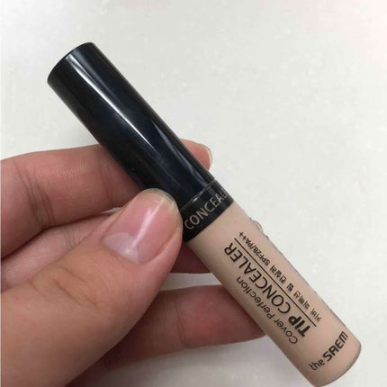 カバーパーフェクション チップコンシーラー/the SAEM/リキッドコンシーラーを使ったクチコミ(1枚目)