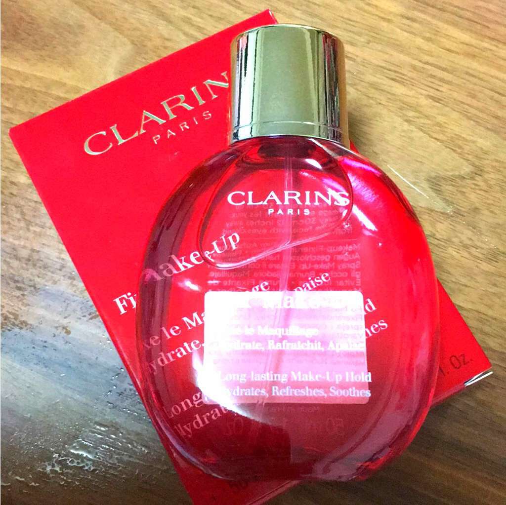フィックス メイクアップ/CLARINS/ミスト状化粧水を使ったクチコミ(1枚目)