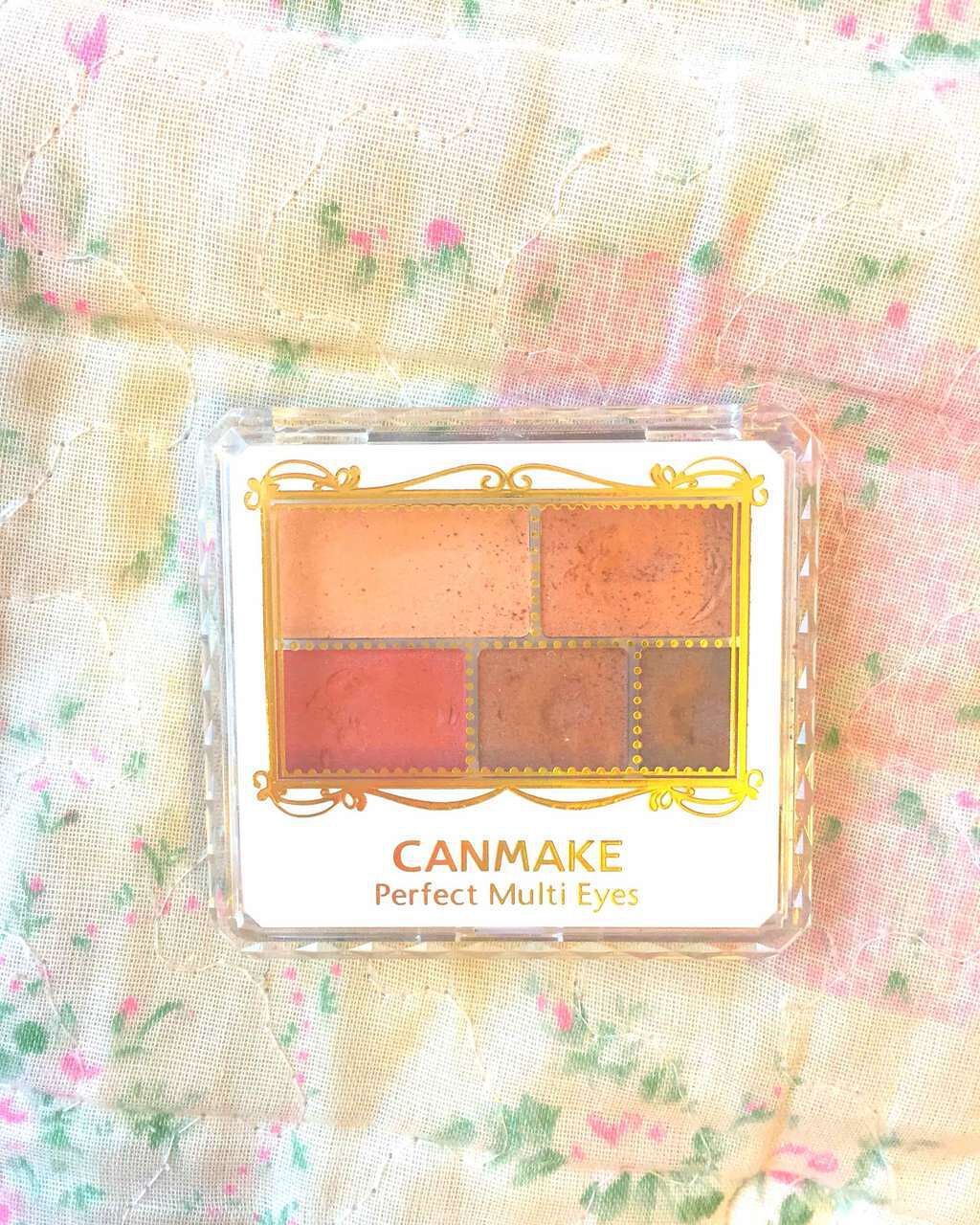 パーフェクトマルチアイズ/キャンメイク/アイシャドウパレットを使ったクチコミ(1枚目)