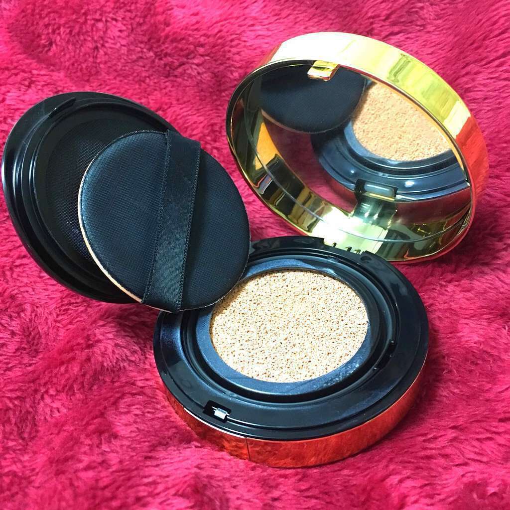 アンクル ド ポー ルクッション/YVES SAINT LAURENT BEAUTE/クッションファンデーションを使ったクチコミ(2枚目)
