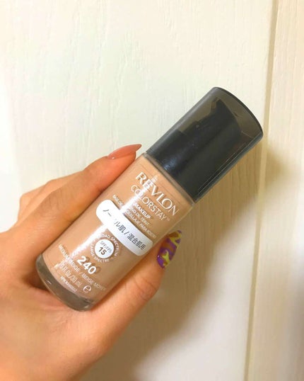 カラーステイ メイクアップ/REVLON/リキッドファンデーションを使ったクチコミ(1枚目)