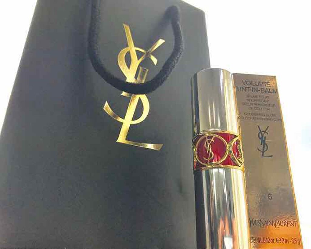 ヴォリュプテ ティントインバーム/YVES SAINT LAURENT BEAUTE/口紅を使ったクチコミ(2枚目)