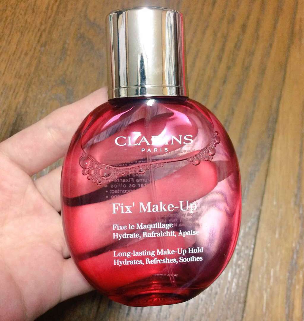 フィックス メイクアップ/CLARINS/ミスト状化粧水を使ったクチコミ(1枚目)