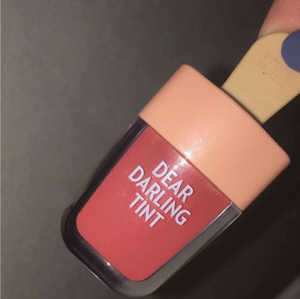 ディアダーリン ウォータージェルティント (アイスティント)/ETUDE/口紅を使ったクチコミ(1枚目)