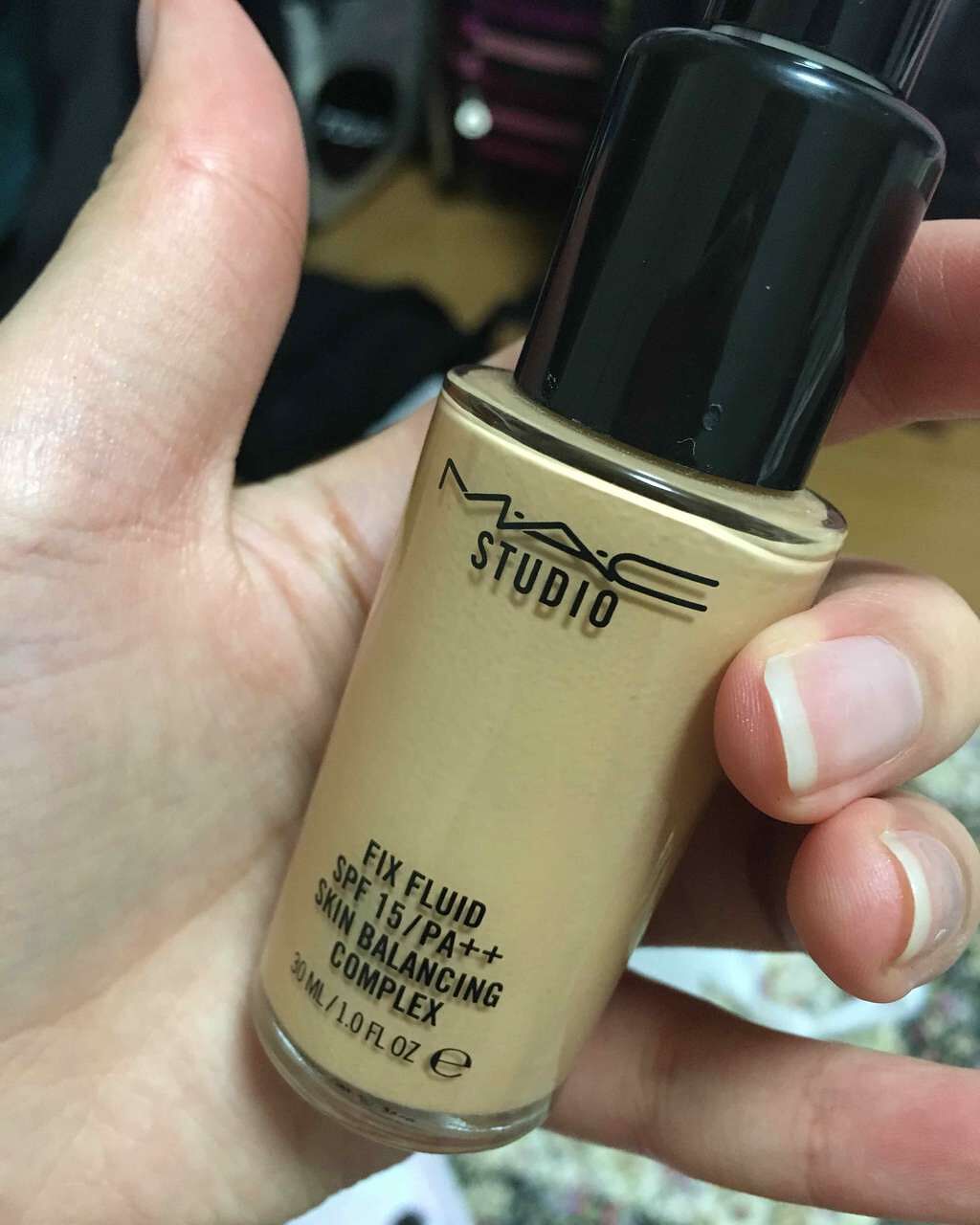 スタジオフィックス フルイッド SPF 15/M・A・C/リキッドファンデーションを使ったクチコミ(1枚目)