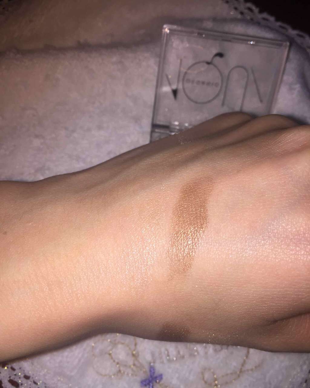 オーガニックデュオシャドー/アクア・アクア/アイシャドウパレットを使ったクチコミ(2枚目)