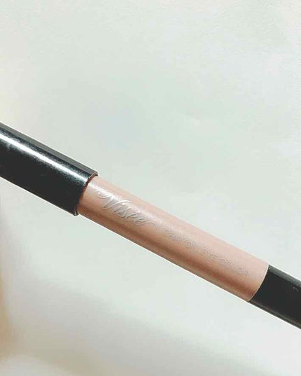 クレヨン アイカラー BE-1 ピンクベージュ/Visée/スティックアイシャドウを使ったクチコミ(1枚目)