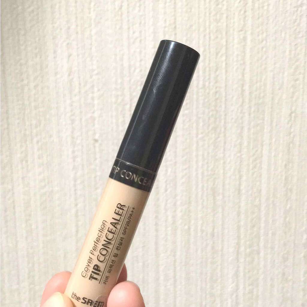 カバーパーフェクション チップコンシーラー/the SAEM/リキッドコンシーラーを使ったクチコミ(1枚目)
