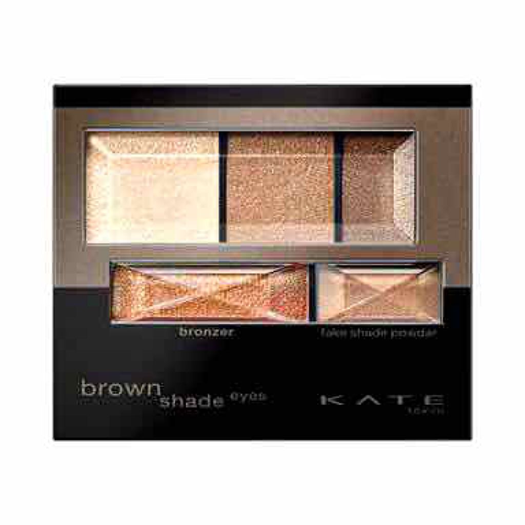 ブラウンシェードアイズN/KATE/アイシャドウパレットを使ったクチコミ(1枚目)