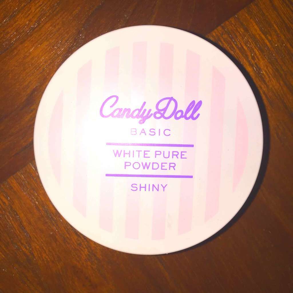 ホワイトピュアパウダー＜シャイニー＞/CandyDoll/ルースパウダーを使ったクチコミ（1枚目）