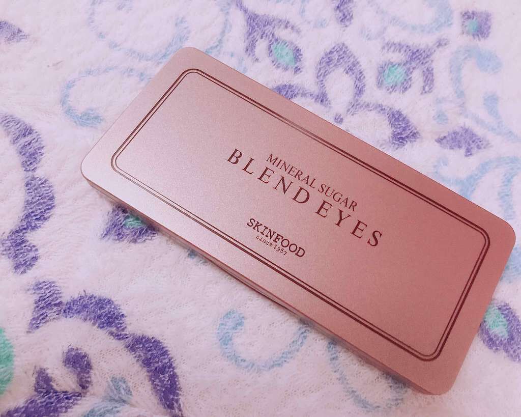 ミネラルシュガー ブレンドアイズ/SKINFOOD/アイシャドウパレットを使ったクチコミ(1枚目)