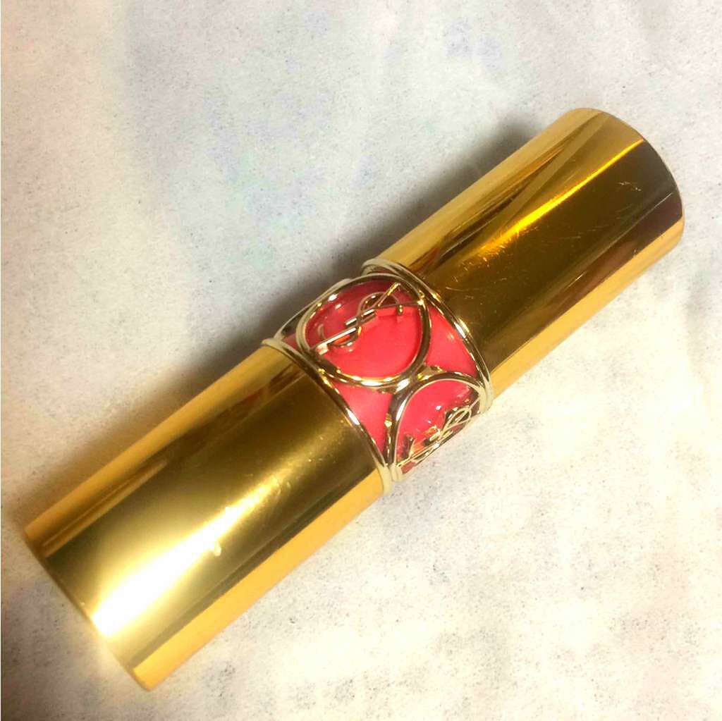 ルージュ ヴォリュプテ シャイン/YVES SAINT LAURENT BEAUTE/口紅を使ったクチコミ(1枚目)