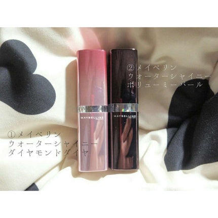 ウォーター シャイニー ダイヤモンドダイヤ/MAYBELLINE NEW YORK/口紅を使ったクチコミ(1枚目)