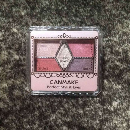 【旧品】パーフェクトスタイリストアイズ/キャンメイク/アイシャドウパレットを使ったクチコミ(1枚目)