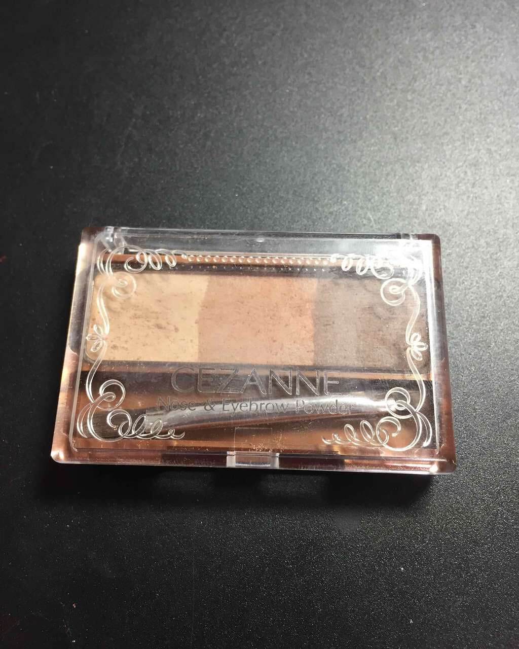 ノーズ＆アイブロウパウダー/CEZANNE/パウダーアイブロウを使ったクチコミ（1枚目）
