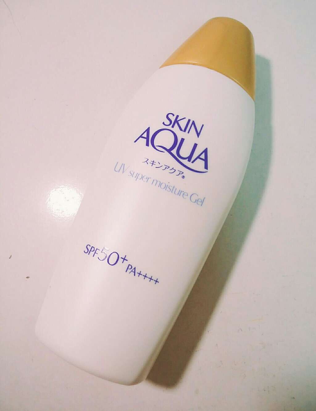 スキンアクア スーパーモイスチャージェル/スキンアクア/日焼け止めジェルを使ったクチコミ(1枚目)