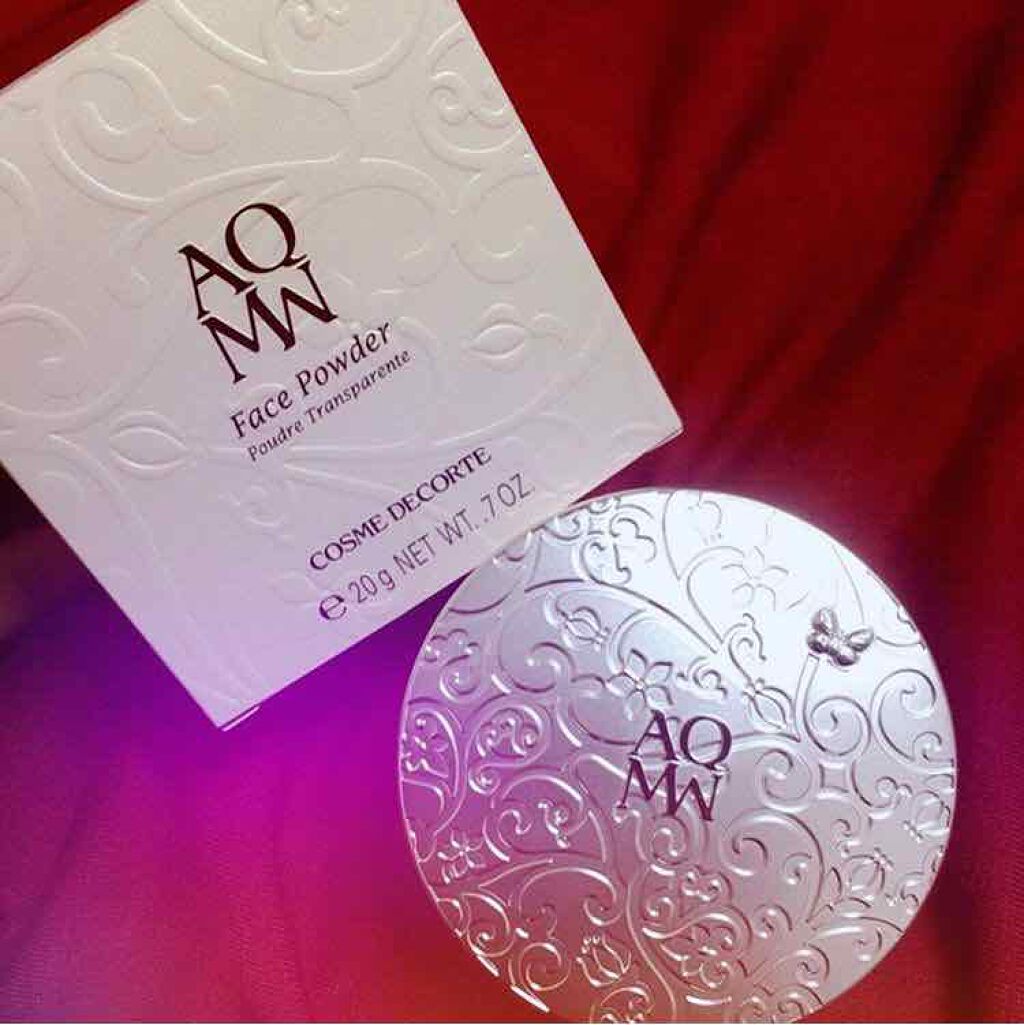 AQ MW フェイスパウダー/DECORTÉ/ルースパウダーを使ったクチコミ(1枚目)