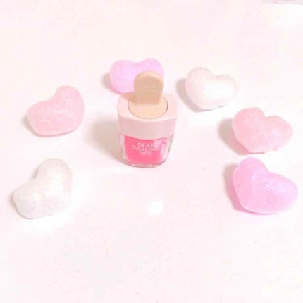 ディアダーリン ウォータージェルティント (アイスティント)/ETUDE/口紅を使ったクチコミ(1枚目)