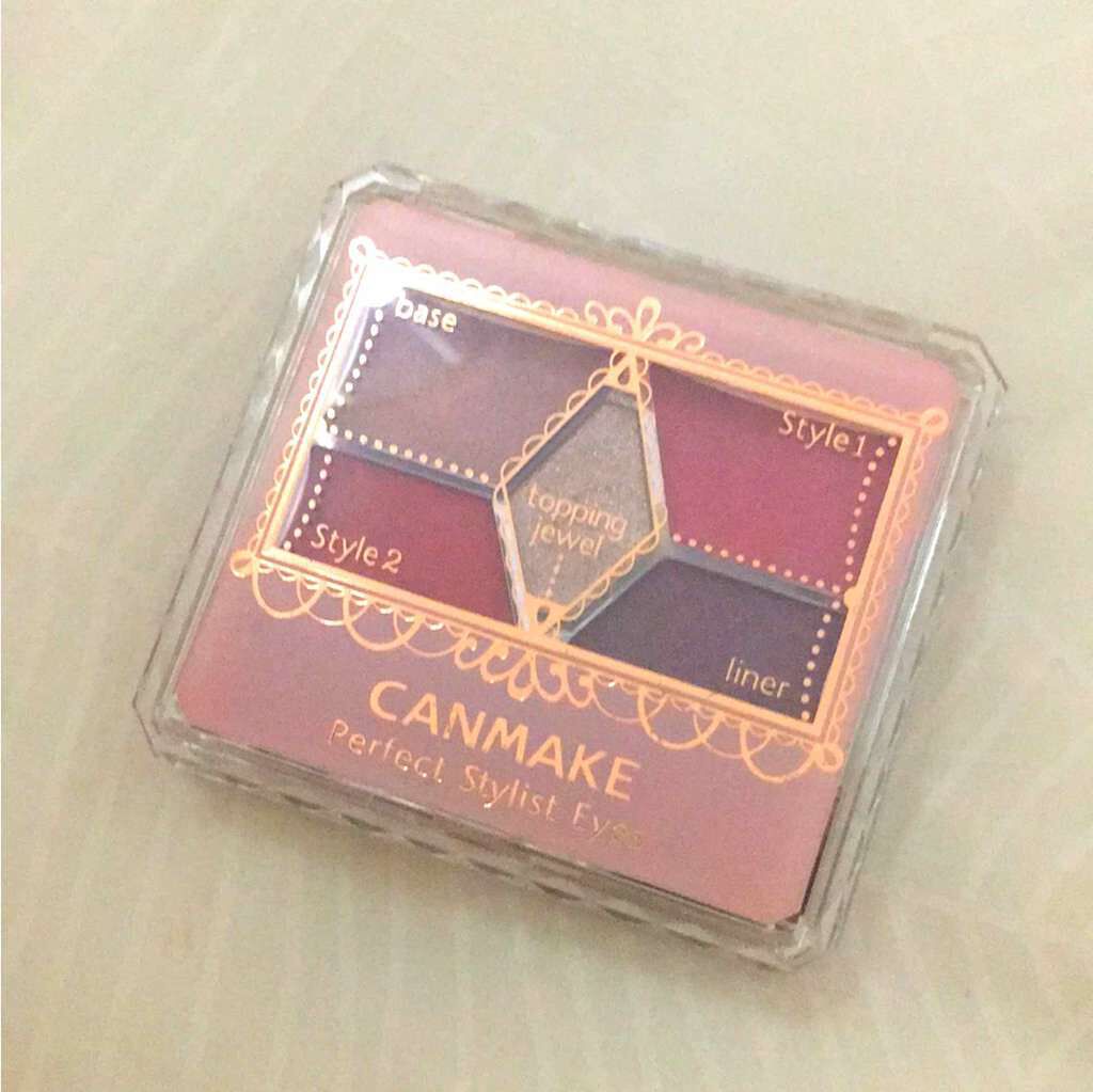 【旧品】パーフェクトスタイリストアイズ/キャンメイク/アイシャドウパレットを使ったクチコミ(1枚目)