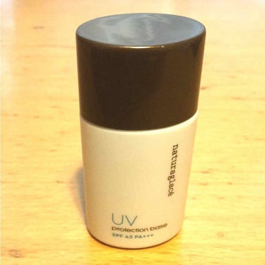 ナチュラグラッセ UVプロテクションベースのクチコミ「カテゴリは「化粧下地」でしたが、顔用の日焼け止めとして購入しました。

ほのかにニオイはします.....」（1枚目）