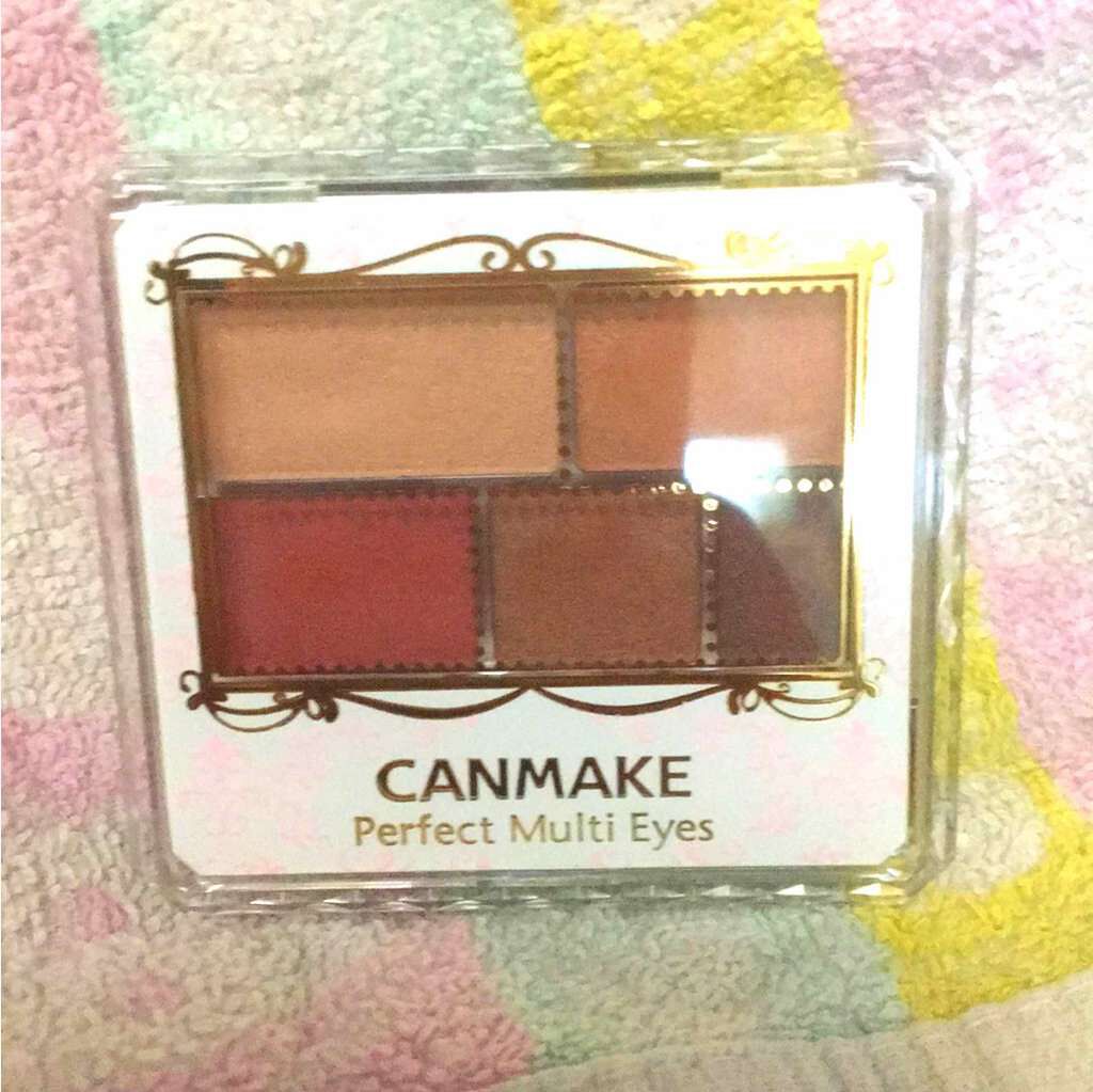 パーフェクトマルチアイズ/キャンメイク/アイシャドウパレットを使ったクチコミ(1枚目)