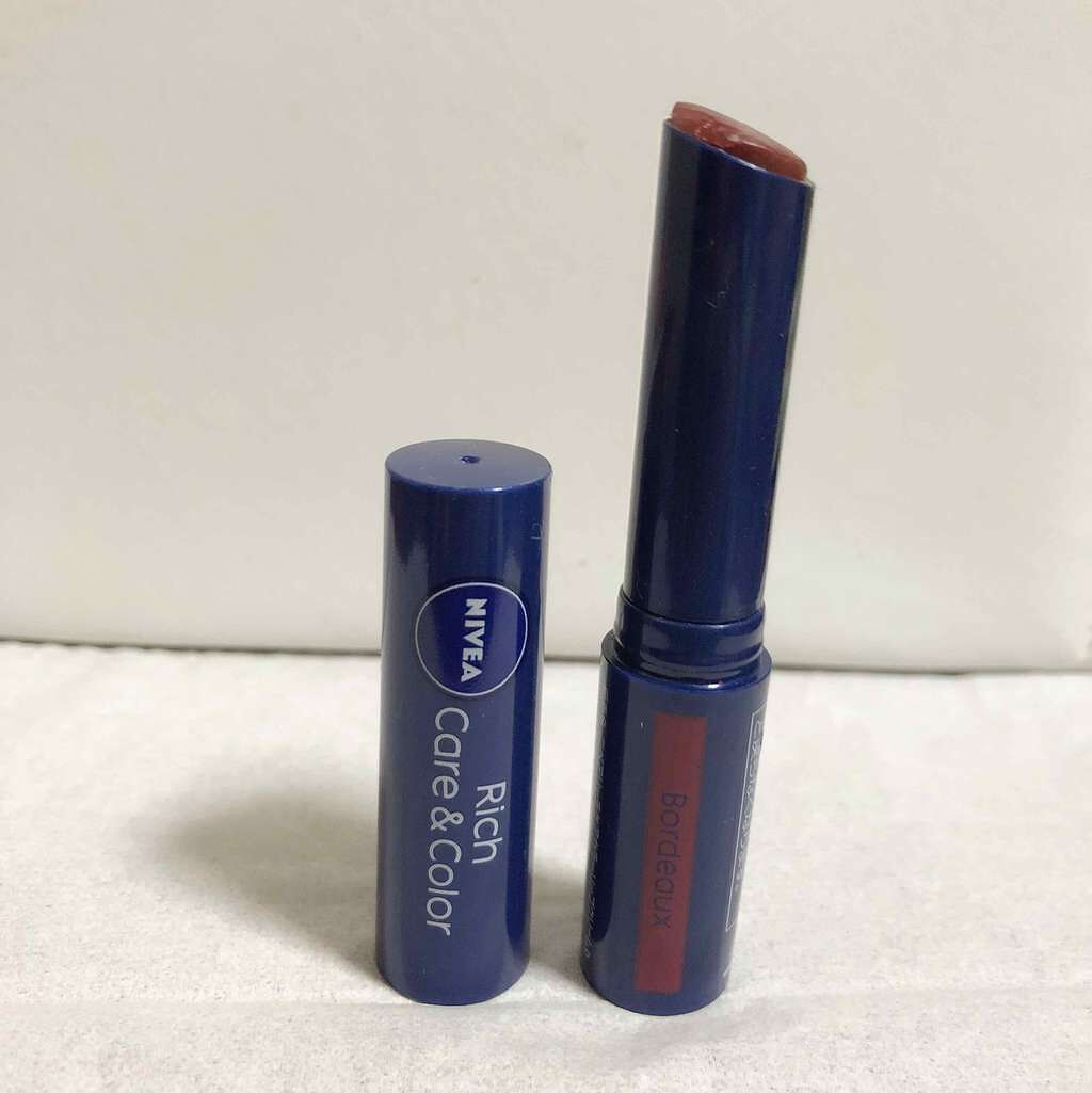 ニベア リッチケア&カラーリップ/ニベア/リップクリームを使ったクチコミ(1枚目)