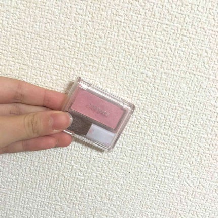 チーク カラー(ブラシ付)/ちふれ/パウダーチークを使ったクチコミ(2枚目)