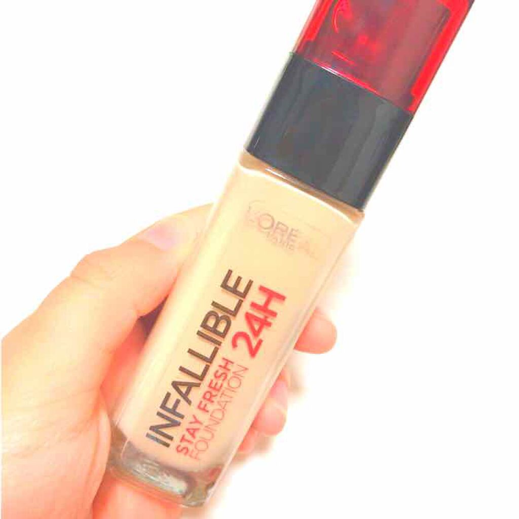インファリブル ステイフレッシュファンデーション/ロレアル パリ/リキッドファンデーションを使ったクチコミ(1枚目)