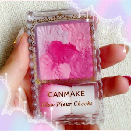 グロウフルールチークス/キャンメイク/パウダーチークを使ったクチコミ(1枚目)