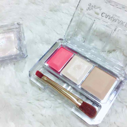 シークレットカラーアイズ/キャンメイク/アイシャドウパレットを使ったクチコミ(2枚目)