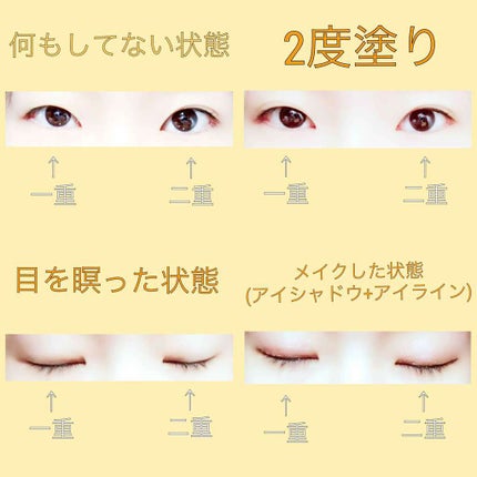 アイプチ リキッドテープN/アイプチ®/二重まぶた用アイテムを使ったクチコミ(2枚目)
