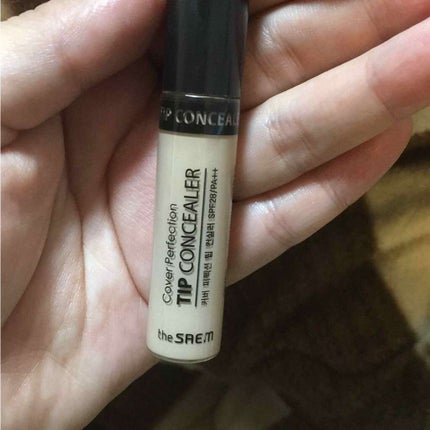カバーパーフェクション チップコンシーラー/the SAEM/リキッドコンシーラーを使ったクチコミ(1枚目)