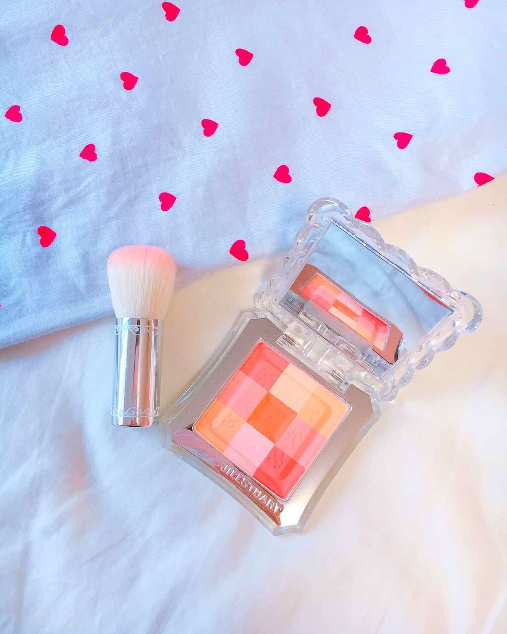 ミックスブラッシュ コンパクト モアカラーズ/JILL STUART/パウダーチークを使ったクチコミ（1枚目）
