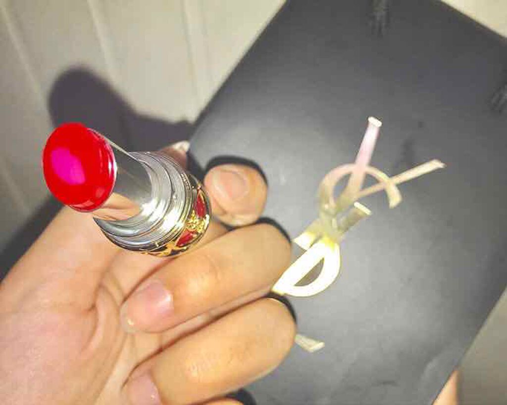 ヴォリュプテ ティントインバーム/YVES SAINT LAURENT BEAUTE/口紅を使ったクチコミ(1枚目)