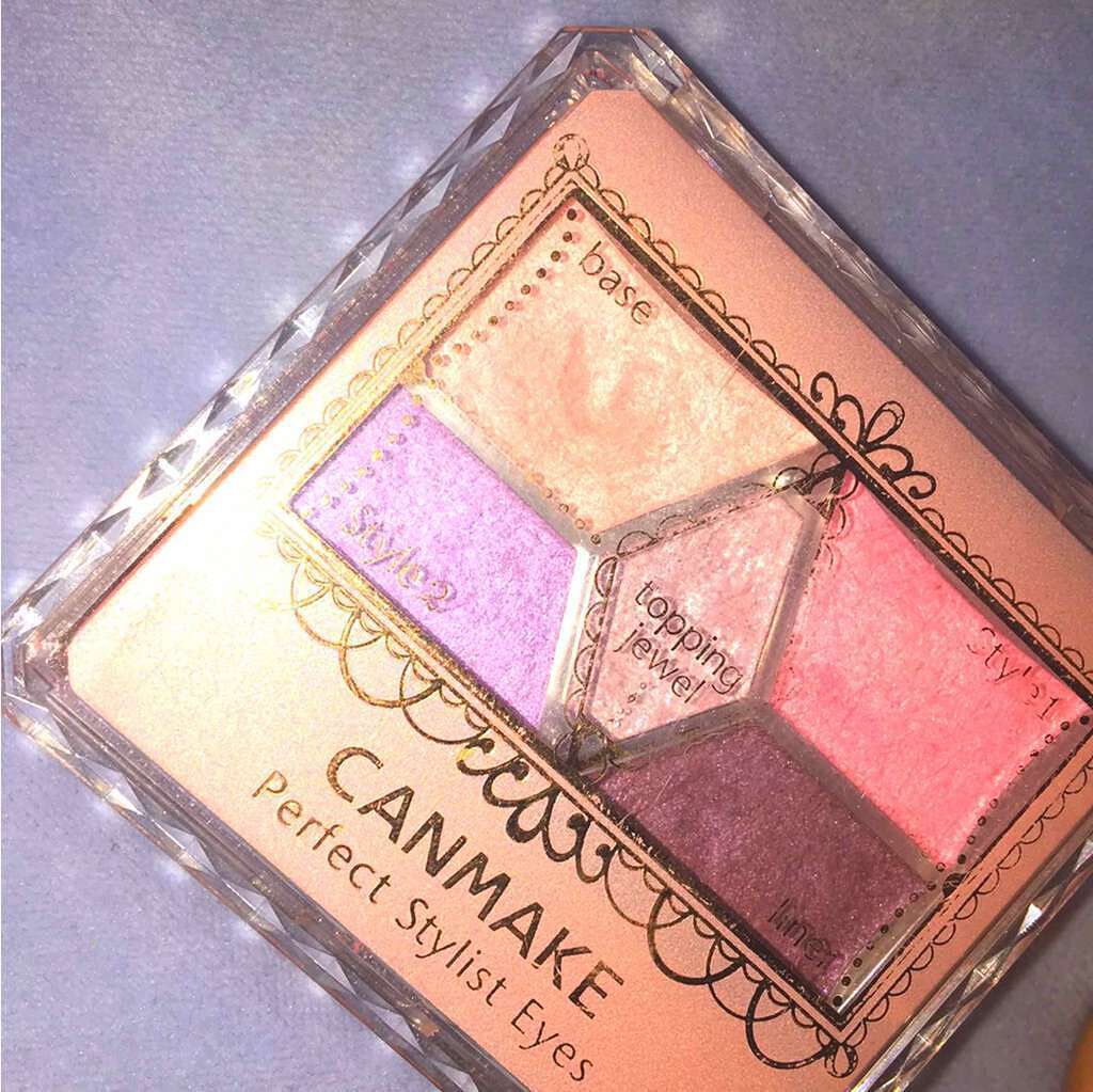 【旧品】パーフェクトスタイリストアイズ/キャンメイク/アイシャドウパレットを使ったクチコミ(1枚目)