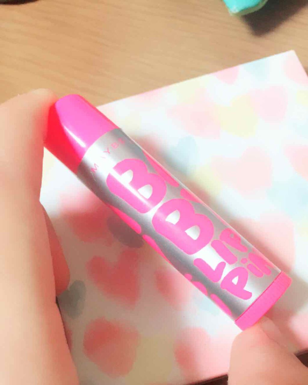 リップクリーム ピンクグロウ/MAYBELLINE NEW YORK/リップケアを使ったクチコミ(1枚目)