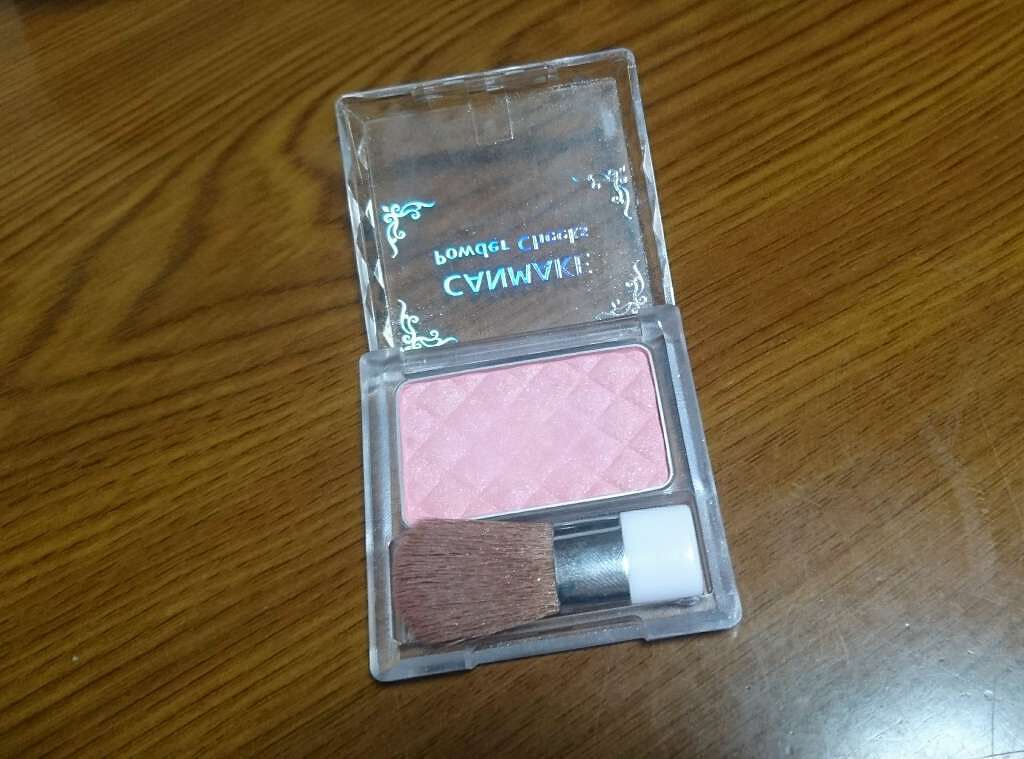 【旧品】パウダーチークス/キャンメイク/パウダーチークを使ったクチコミ(2枚目)