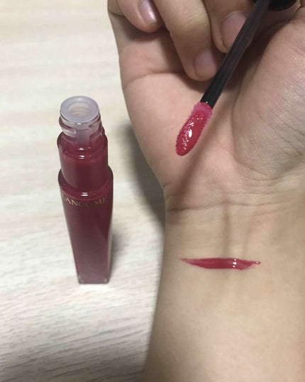 ラプソリュ グロス ロージー プランプ/LANCOME/リップグロスを使ったクチコミ(2枚目)