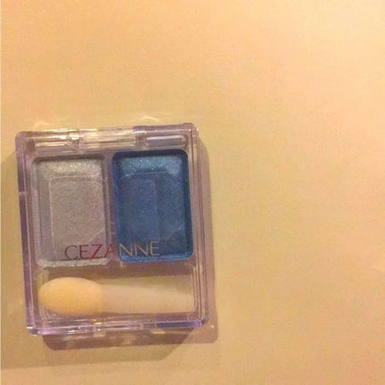ツーカラー アイシャドウ ラメシリーズ/CEZANNE/アイシャドウパレットを使ったクチコミ(1枚目)
