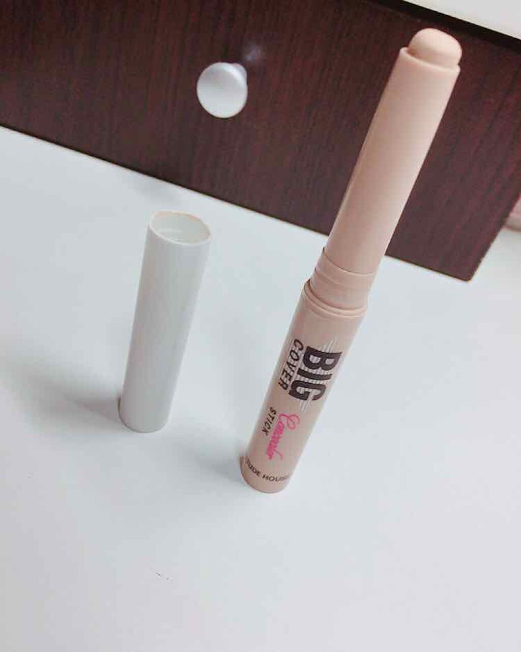 ビッグカバー スティックコンシーラー/ETUDE/スティックコンシーラーを使ったクチコミ(2枚目)