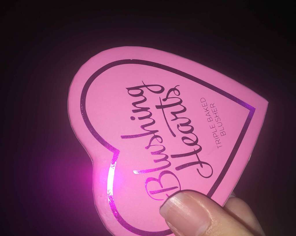 ブラッシング ハート/MAKEUP REVOLUTION/パウダーチークを使ったクチコミ（2枚目）