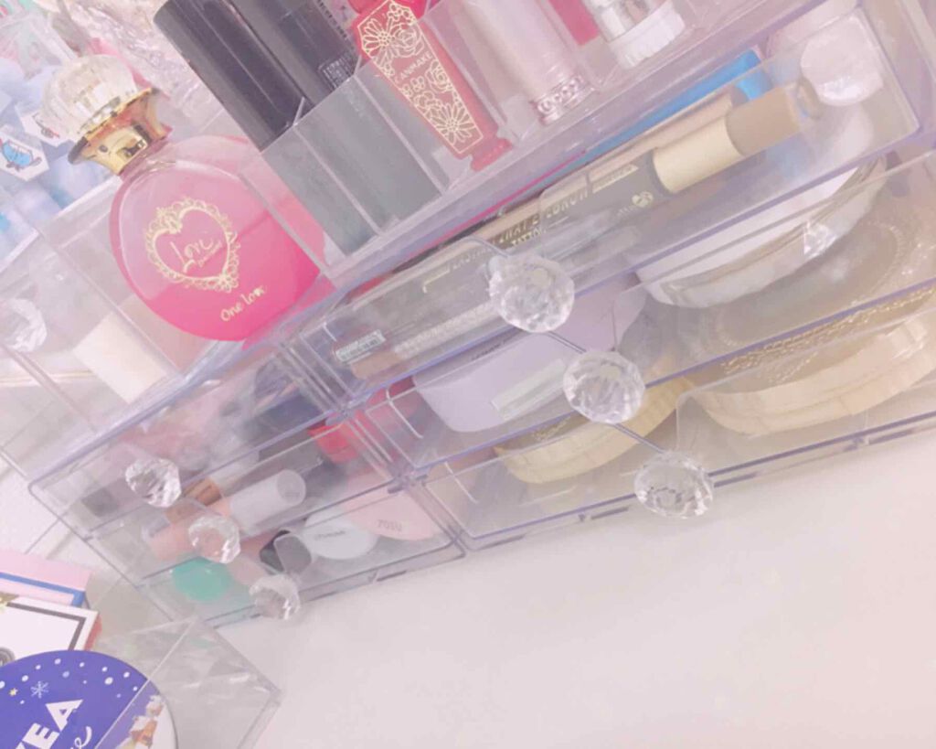 3段式クリアーケース/DAISO/その他化粧小物を使ったクチコミ(1枚目)