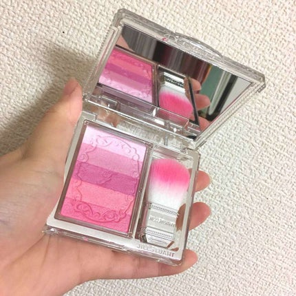 ブルーミングデュー オイルインブラッシュ/JILL STUART/パウダーチークを使ったクチコミ(2枚目)