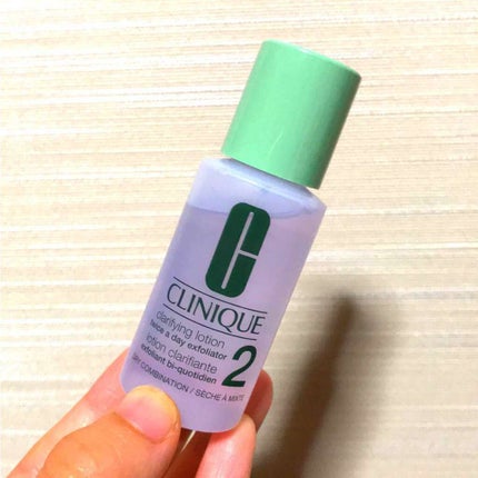 クラリファイング ローション 2/CLINIQUE/拭き取り化粧水を使ったクチコミ(1枚目)